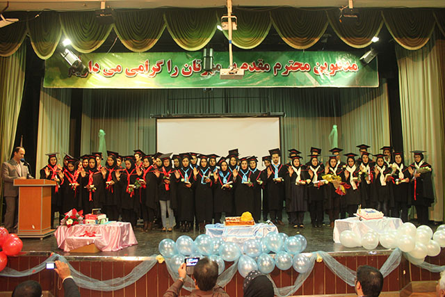 گزارش تصویری جشن فارغ التحصیلی دانشجویان رشته های اتاق عمل و هوشبری