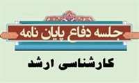 جلسه دفاع از پروپوزال دانشجویان کارشناسی ارشد ناپیوسته پرستاری سالمندی ورودی93 خانم ها: ناهید حسین زاده و آمنه مسافری خوش برگزار شد'