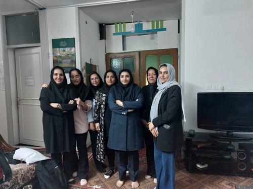 بازدید اساتید گروه مامایی از مرکز نگهداری کودکان ثریا